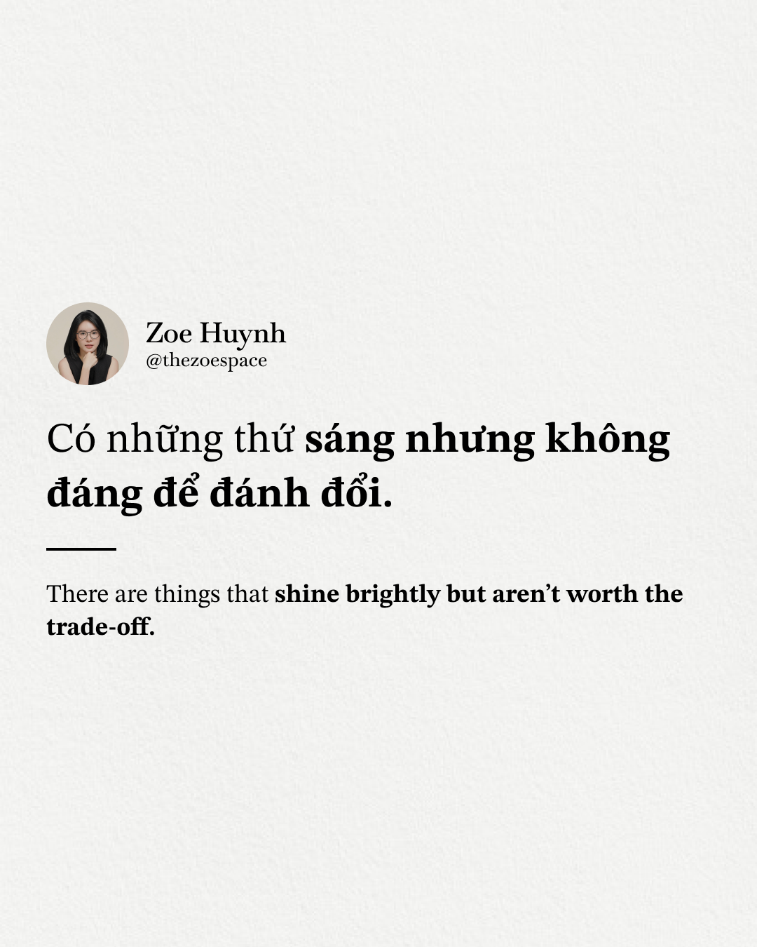 Hành trình tự cứu mình.