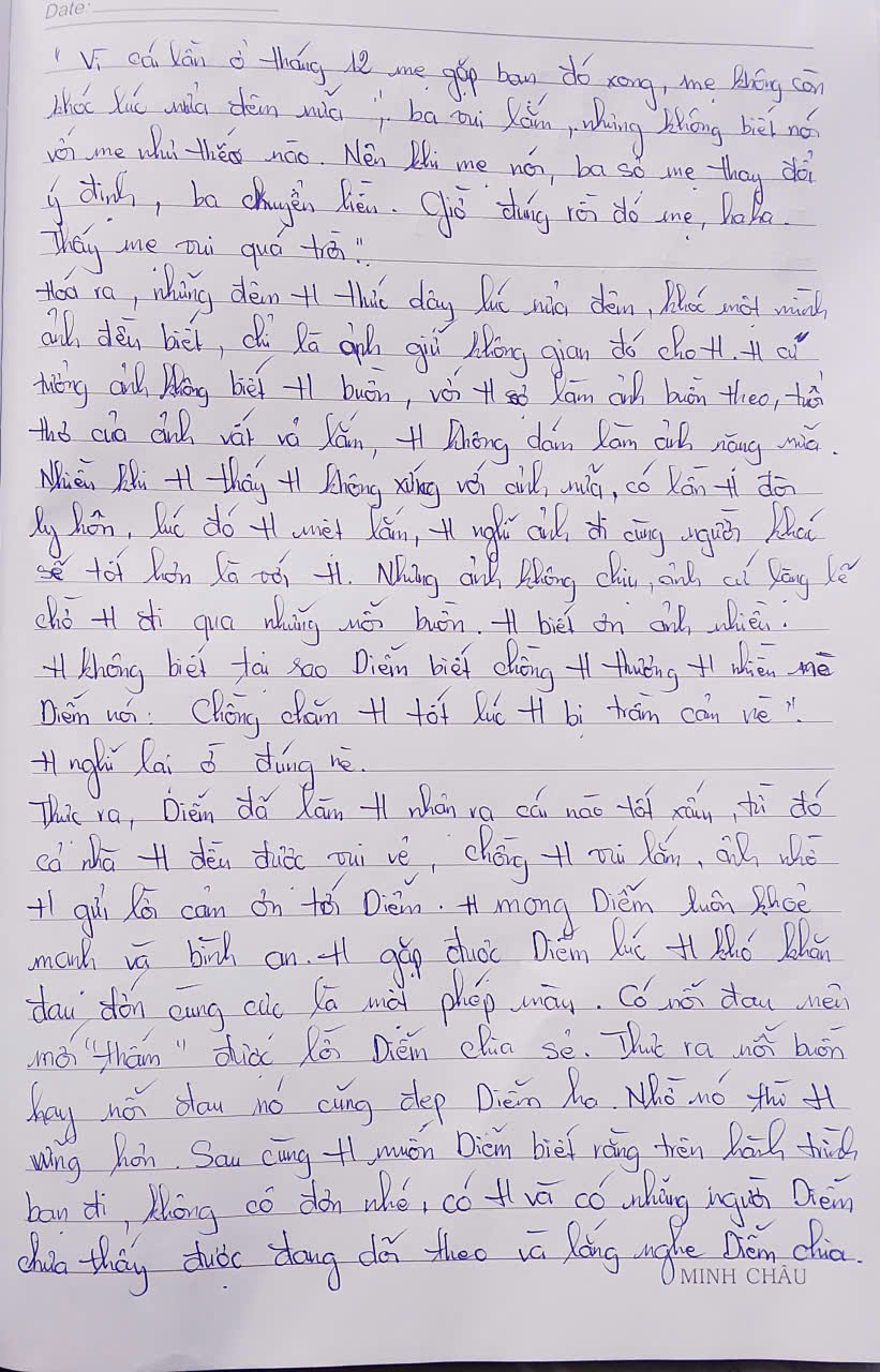 Thư tay 4